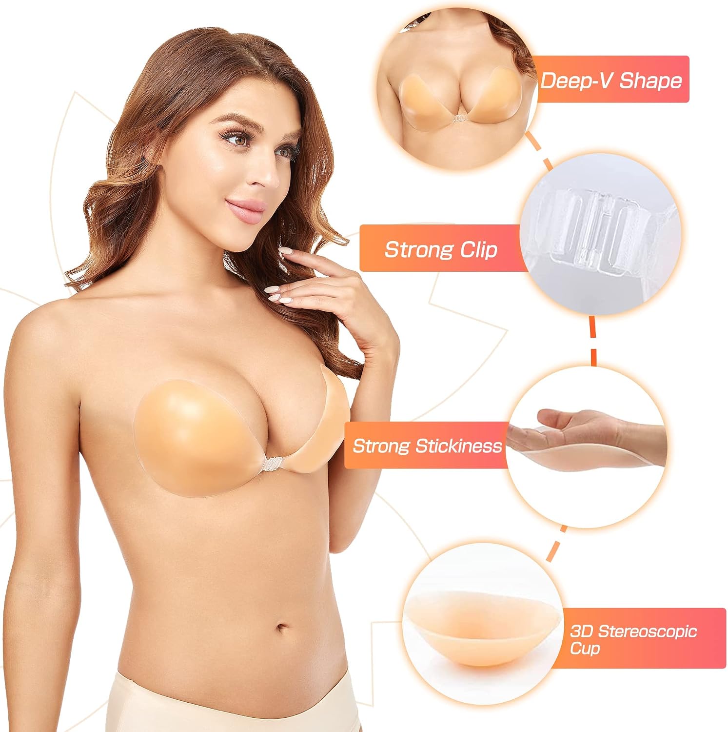 Push-Up Telsiz Katı Silikon Sü - Silicone Bra Adhesive incelemesi ve fiyatı